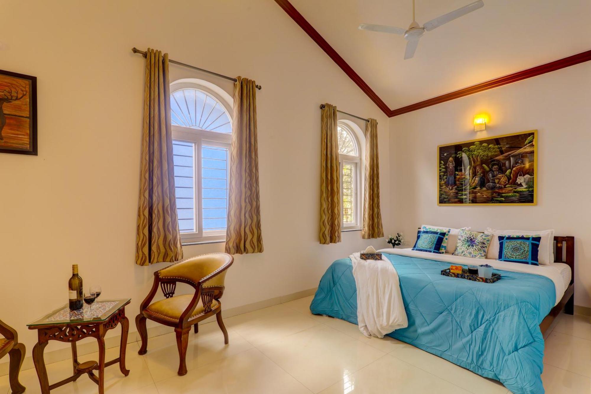 Ludo Private Pool Villa, Wifi-Caretaker-Parking, North Goa Baga Extérieur photo