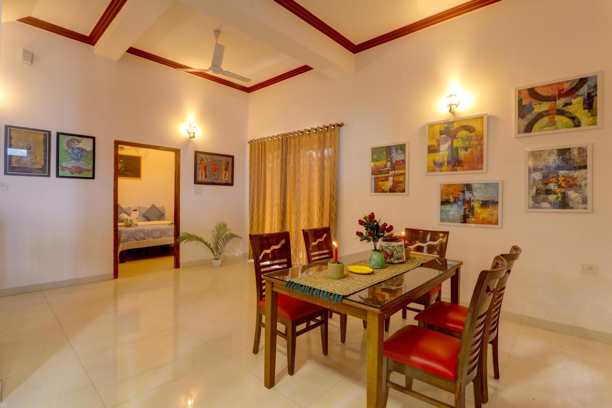 Ludo Private Pool Villa, Wifi-Caretaker-Parking, North Goa Baga Extérieur photo