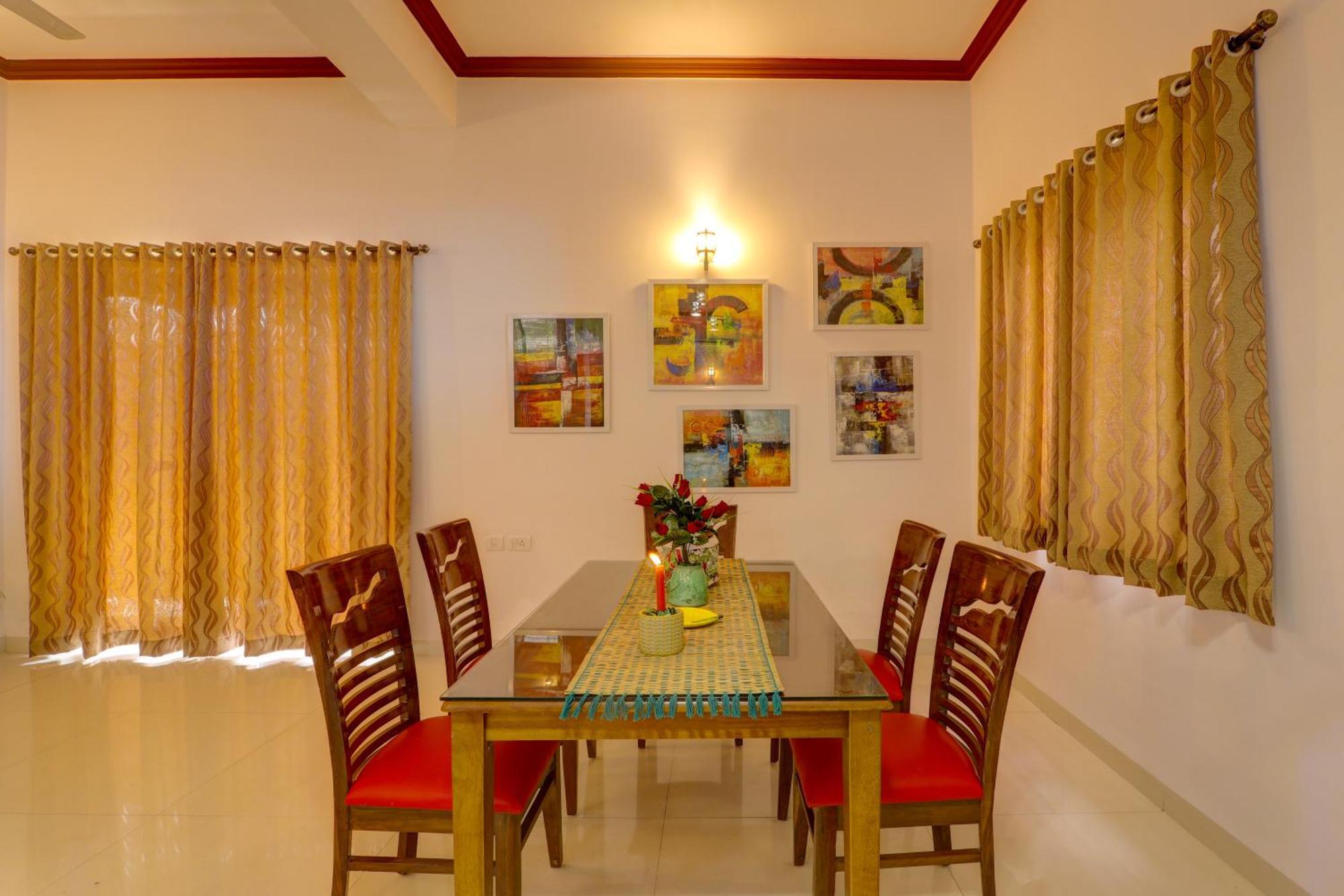 Ludo Private Pool Villa, Wifi-Caretaker-Parking, North Goa Baga Extérieur photo