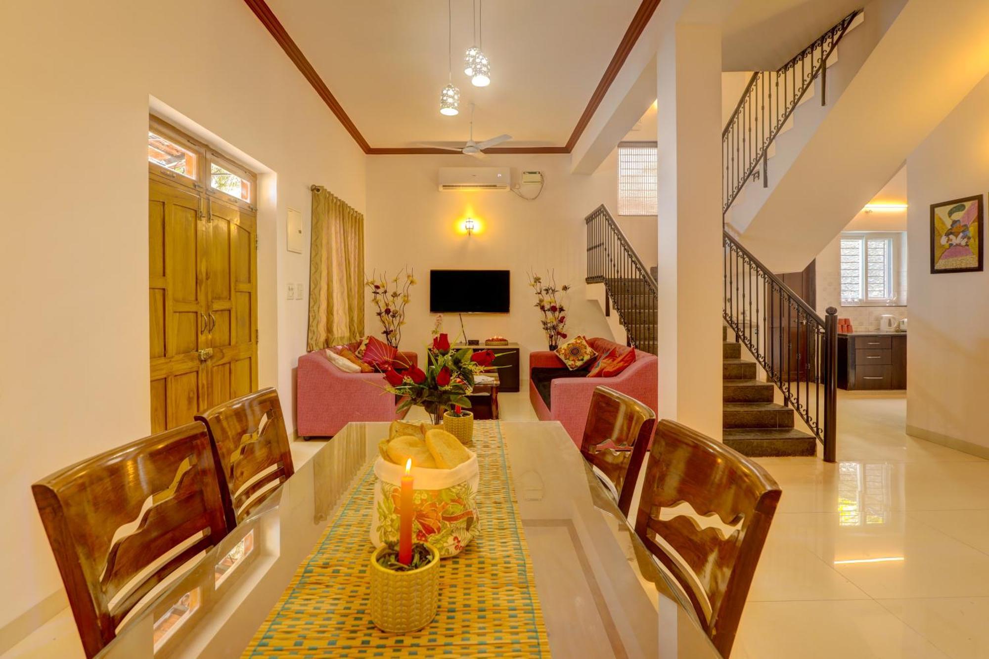 Ludo Private Pool Villa, Wifi-Caretaker-Parking, North Goa Baga Extérieur photo